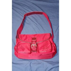 American Girl Red Nylon tote bag Purse Bath & Body Works
